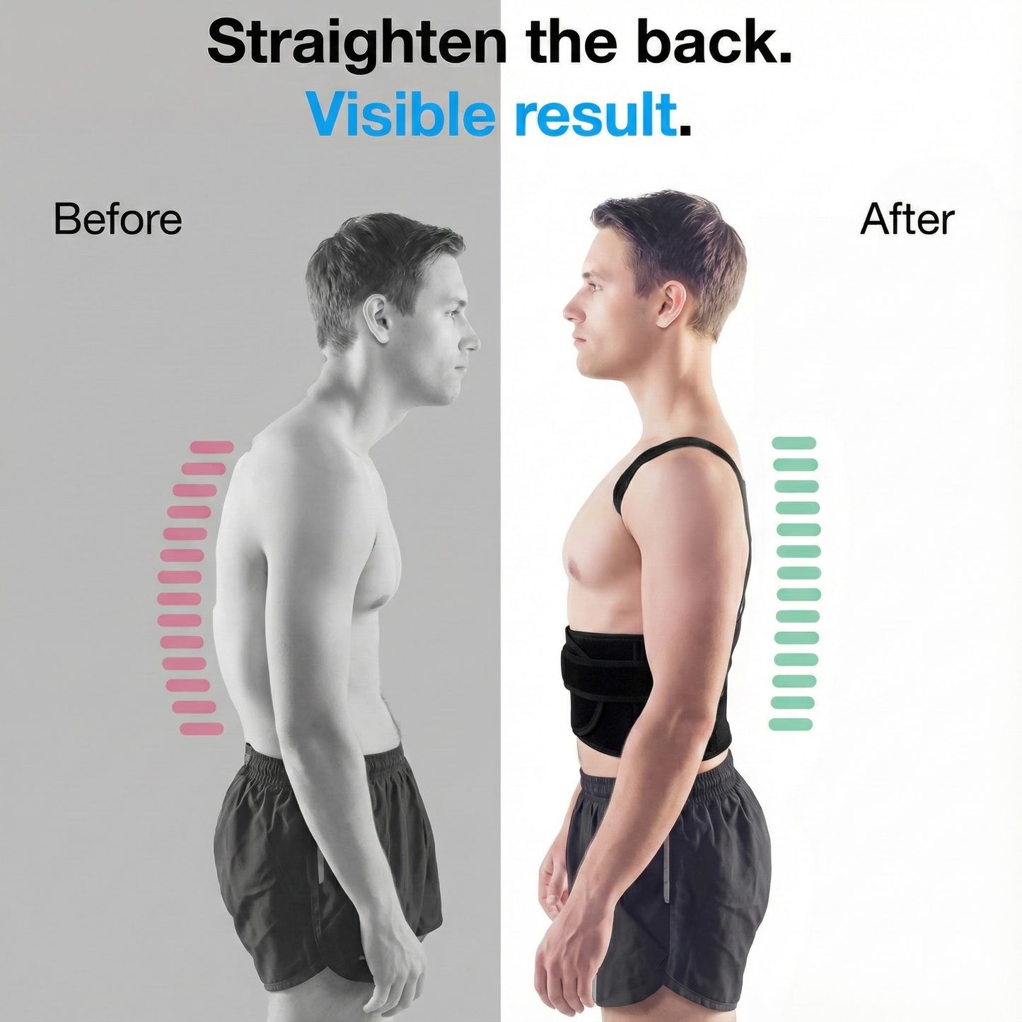 Varova™- Back A Linger Pro, Posture Clavicle Support
