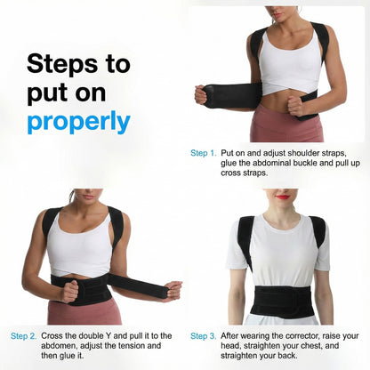 Varova™- Back A Linger Pro, Posture Clavicle Support